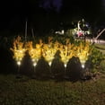 thumbnail image 1 of Juego de 4 faroles solares de colza para jardín, parque, paisaje y conexión a tierra al aire libre., 1 of 4