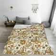 thumbnail image 5 of Vsdgher Indian Paisley Ultra-Soft Micro flannel Blanket Throw Blankets for Couch Sofa, Bed (4 sizes)-40"x30", 5 of 7