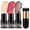 Black Makeup Brush, variant on Blush & Contour & Highlighter Stick + Black Makeup Brush 4-Piece Set,Multi-use Makeup Stick for Eyes,Lips & Cheeks