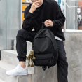 thumbnail image 5 of Aesthetic Backpack with Frog Pendant, Large Capacity Rucksack, Sturdy and Durable, Back to School Essential., 5 of 5