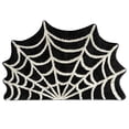 thumbnail image 4 of Meitianfacai Spider Web Bath Mat, 31×20" Halloween Bath Mat Non-Slip Rugs Spiderweb Rug Machine Washable Goth Area Rugs Gothic Rug for Front Door, Bedroom, Living Home (Black), 4 of 6