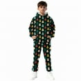 thumbnail image 3 of Mercatoo Christmas Suit for Boys 2 Piece 𝐓racksuits Fleece Hoodies & Sweatpants Set Girls Santa Graphic Sweatsuits Xmas Outfits, 3 of 8