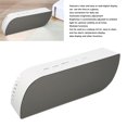 thumbnail image 3 of Digital Mirror Alarm Clock, White Dual Power Modes Multifunctional Mirror Alarm Clock  For Bedroom For Bedside, 3 of 8