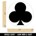 thumbnail image 2 of Card Suit Clubs Rubber Stamp for Scrapbooking Crafting Stamping - Mini 1/2 Inch, 2 of 7