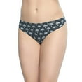 thumbnail image 3 of Calvin Klein Women's Invisibles Thong Panty Fools Paradise X-Large, 3 of 4