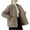 Khaki2, variant on GigrtiJin Womens Quilted Lightweight Jackets Plus Size Button down Puffer Jacket Coats Padded Outwear with Pockets