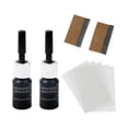 thumbnail image 2 of 2Pcs Automotive Glass Repair Fluid Windshield Resin Crack Tool Car Windshield Repair DIY Car Fix Black, 2 of 9