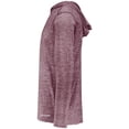 thumbnail image 3 of Holloway Sportswear M Electrify Coolcore® Hoodie Maroon Heather 222589, 3 of 5