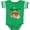 Football Green and White, variant on Inktastic Jesus is the Reason for the Season Christmas Nativity Boys or Girls Baby Bodysuit