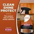 thumbnail image 2 of Cabinet & Wood Clean & Shine Spray - Furniture, Kitchen Cabinets, Baseboard & Trim, Fresh Almond Scent, Microfiber Cloth Included, 2 of 4