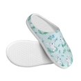 thumbnail image 3 of Picia Rabbit And Dragonfly for Women's Lamb-hug Comfy Fleece House Slippers Memory Foam, Slip-on House Shoes Indoor Outdoor-44/45, 3 of 7