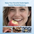 thumbnail image 4 of Set personalizado de prótesis parciales Qiivosm Tooth Replacement, 4 of 7