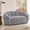 Gray, variant on LaoGeoRon Bean Bag Chair for Adults, Memory Foam Bean Bag Chair with Soft Plush Cover, Armrests and Deep Seat, Cozy Lounge Sofa