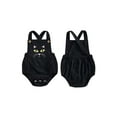 thumbnail image 2 of BemeyourBBs Baby Sleeveless Romper Black Cat/Ghost/Ghost Face Embroidery Jumpsuit, 2 of 8