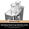 thumbnail image 2 of Máquina de café espresso CHULUX Slim con espumador de leche 1350 W 20 bar, 2 of 7