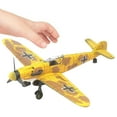 thumbnail image 3 of TISHITA Modèle d'Avion Présentoir Ornements Objets de Collection Cadeaux Assembler Modèle d'Avion de Chasse Jaune, 3 of 8