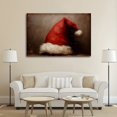 thumbnail image 5 of Vintage Santa Hat Picture Print Canvas Poster Wall Paint Art Posters Decor Modern Home Artworks Gift 24x36inch(60x90cm), 5 of 6