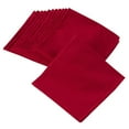 thumbnail image 1 of SARO 222.CM20S 100% Coton Carré Serviettes de Table Pourpre - Lot de 12, 1 of 1