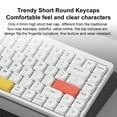 thumbnail image 4 of iBlancod iBlancod YK84 Dual-Mode Keyboard: 26-Key Low Profile with 2.4G and Bluetooth Connectivity, Available in Sleek White, Ideal for Windows, Mac, iOS, and Android Devices, 4 of 6