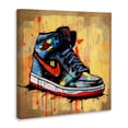 thumbnail image 2 of Stupell Industries Contemporary Sporty Sneaker Drips Canvas Art, 17 x 17, by Creative Studio, 2 of 8