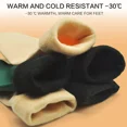 thumbnail image 3 of Calcetines térmicos de terciopelo suave para hombre y mujer, medias cálidas de lana y Cachemira para la nieve, Color sólido, envío directo, 3 pares, 3 of 4