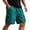Green, variant on Mens Hiking Cargo Shorts Soft Knee Length Bermuda Shorts Loose Trendy Summer Shorts for Outdoor Fishing Work