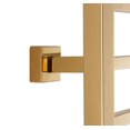 thumbnail image 3 of Sierra Towel Warmer, Polished Gold, Dual Connection, 8 Bars, 3 of 6