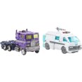 thumbnail image 2 of Transformers Generations Selects Figure Deluxe Voyager Class - Shattered Glass Ratchet & Optimus Prime WFC-GS17 Reissue, 2 of 2