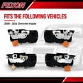 thumbnail image 5 of FEXON Door Lock Actuator Kit Set of 4 for 2007-2009 GM Trucks SUVs, Front Rear, 5 of 7