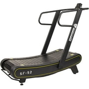 Signature Fitness SF-S2 Sprint Demon - Motorless Curved Sprint Treadmill with Adjustable Levels of Resistance - 300 lb Capacity