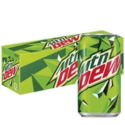 Mountain Dew Citrus Soda Pop, 12 fl oz, 12 Pack Cans