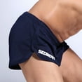 thumbnail image 3 of MYG Men Sport Home Underwear Loose Solid Color Comfortable Boxer Briefs Panties, 3 of 9