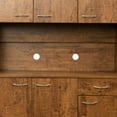 thumbnail image 4 of Durable Walnut Wardrobe with 6 Doors - Ideal Bedroom Storage Solution, 4 of 6