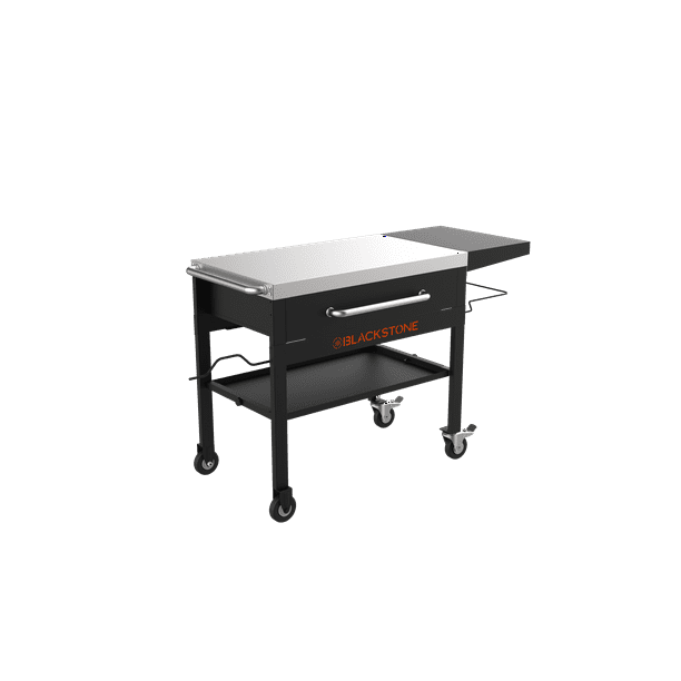 Blackstone Original Series 28" Serve and Store Prep Cart in Black