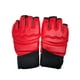 thumbnail image 2 of Guantes de MMA, guantes de kickboxing, guantes de medio dedo ligeros para artes marciales L roja, 2 of 9