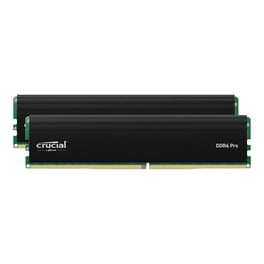 Crucial 32GB Kit (16GBx2) DDR4 2400 MT/s (PC4-19200) DR x8 DIMM