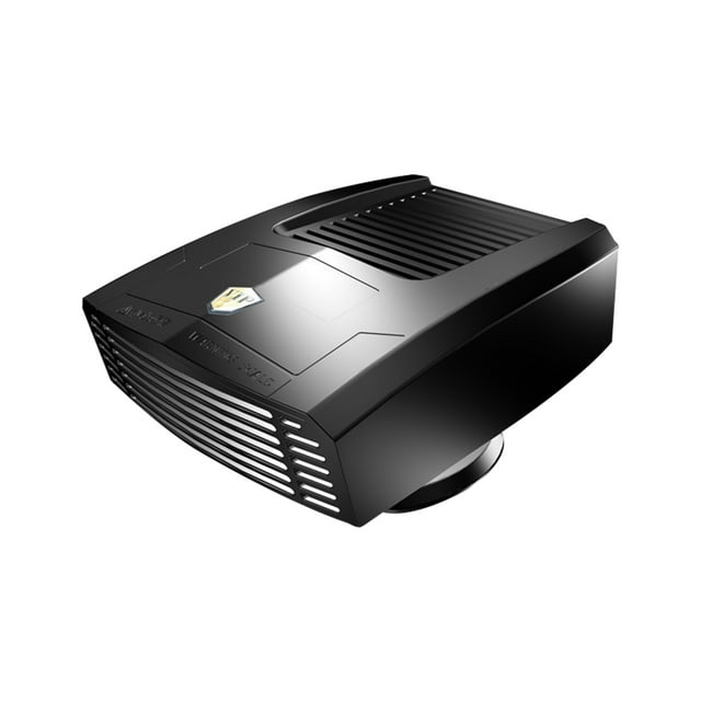 Becaristey Heater Cars Compact Size And Light Weight For Easy Installation Plug And Car Heater Portable Safety black 12V