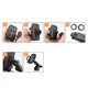 thumbnail image 2 of GOOHOCHY Soporte para teléfono móvil de coche con ventosa de dos velocidades, compatible con teléfonos de 5,3 a 8,3 cm de ancho (negro)., 2 of 8