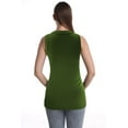 thumbnail image 2 of SUMONA Women Tank Tops Round Neck Sleeveless Basic Ribbed Summer Cami Top Casual Shirt, 2 of 4