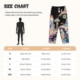 thumbnail image 4 of Lsque Cute Mushroom Landscape Print Women's Pajama Pants, Lounge Pant - Comfortable Home Wear,Elastic Waistband, Stylish Design-X-Large, 4 of 9