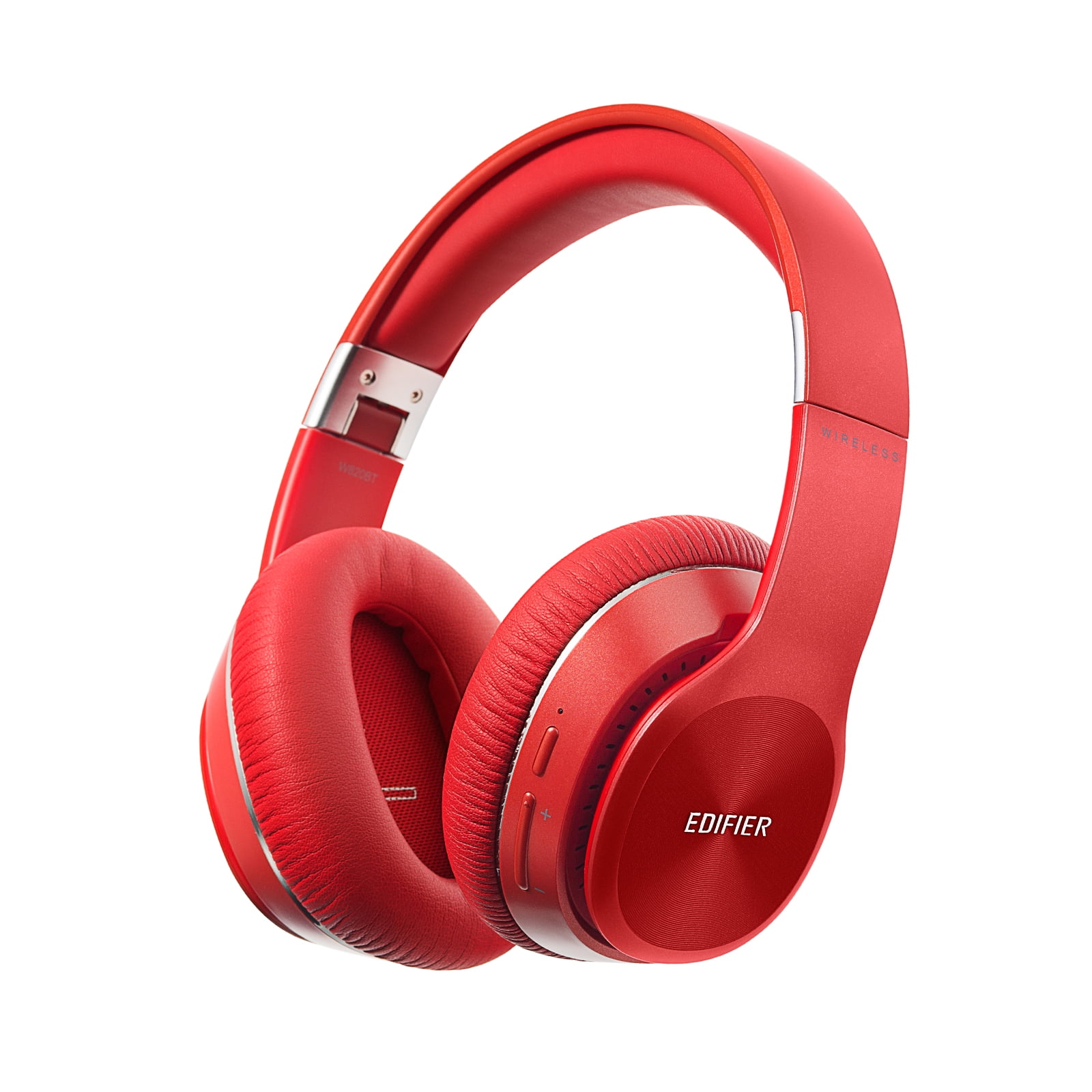 Edifier W820BT Bluetooth Headphones Foldable Wireless Headphone with 80 hour Long Battery Life Red Walmart