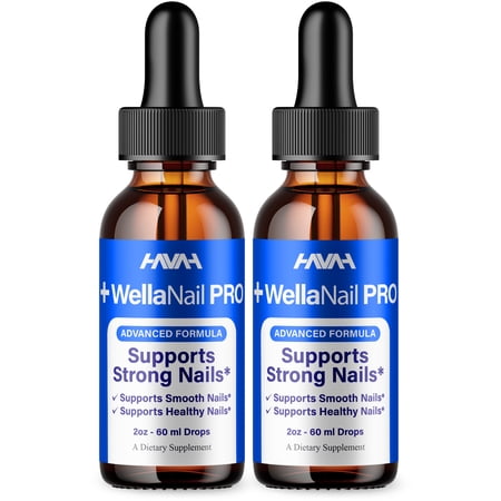 (2 Pack) Wellanail Pro Advanced Formula Liquid Supplement (4oz)