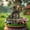 A, variant on Nkmbld Garden Stake Decor, Waterproof Decorative Garden Stakes Yard Art for Spring Lawn Patio Wall Decor, 2D Flat Acrylic Yard Decor