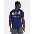 thumbnail image 3 of Super Mario Men's and Big Men's Baseball Jersey, Sizes XS-3XL, 3 of 5