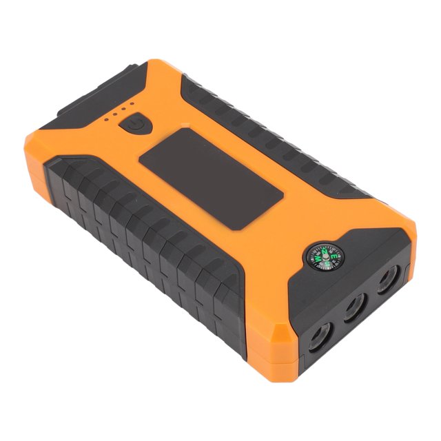 Portable 1000A Car Starter with LED Flashlight, USB 3.0 Port, Fast Charging for Emergency, 15000mAh Power Bank