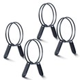 thumbnail image 1 of POWERTEC 4 Inch Double Loop Hose Clamps for Dust Collection Hose and Dryer Vent Hose, Quick Release Spring Clamps for Dust Collector and Dust Collect, 1 of 7