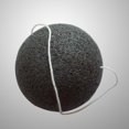 thumbnail image 3 of 6 esponjas faciales Konjac de carbón de bambú activado para la limpieza facial de hombres y mujeres (negras), 3 of 8