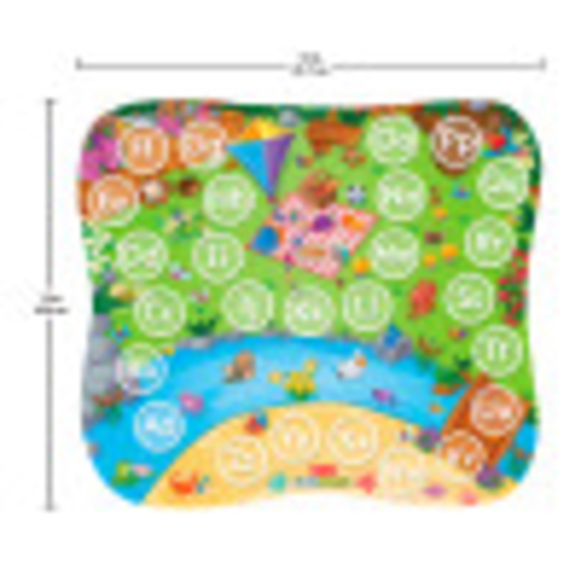 Fisher-Price Little People Alphabet Fun, Playmat and 26 Figures for Toddlers & Kids