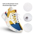 thumbnail image 3 of Mondrian Inspired（3） Walking Shoes for Men Woman Lightweight Tennis Fashion Elastic Sports Shoes Cushion Basketball Shoes, 3 of 7