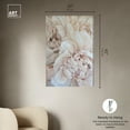thumbnail image 5 of Floral Up Close II Elegant Realistic Floral Canvas Wall Art by Art Remedy, Gallery Wrapped, 30"x45", 5 of 7